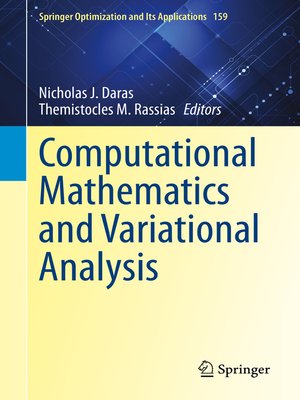 cover image of Computational Mathematics and Variational Analysis